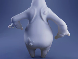 acdc the monster 3d print model 3D Print Model