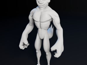 kitty cat dude - 3d print model 3D Принт Модель