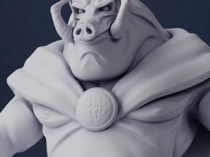 Aerosmith o modelo de impress&atilde;o 3D do javali Modelo de Impressão 3D