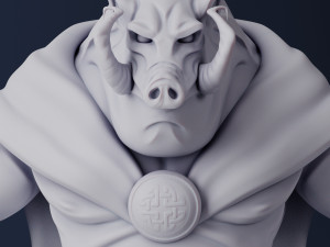 aerosmith the boar 3d print model 3D Принт Модель