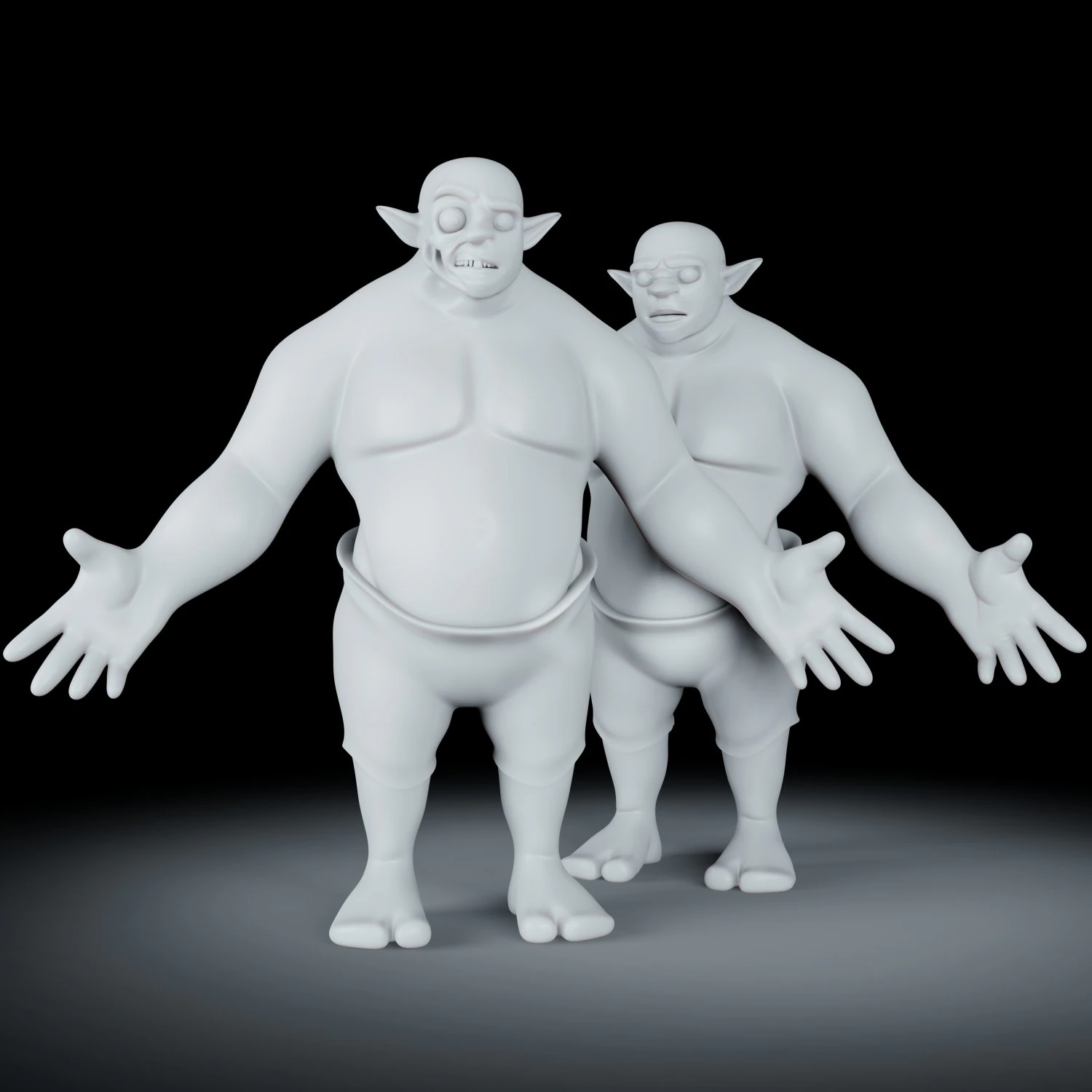 orcs - 3d print models 3D Print Model .c4d .max .obj .3ds .fbx .stl .blend 