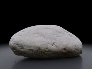 rock - photoscanned pbr textures - low and high poly 3Dモデル