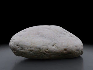 Rock &ndash; fotogescannte PBR-Texturen &ndash; Low- und High-Poly 3D Modell