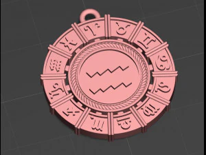 aquarius 3D Print Model