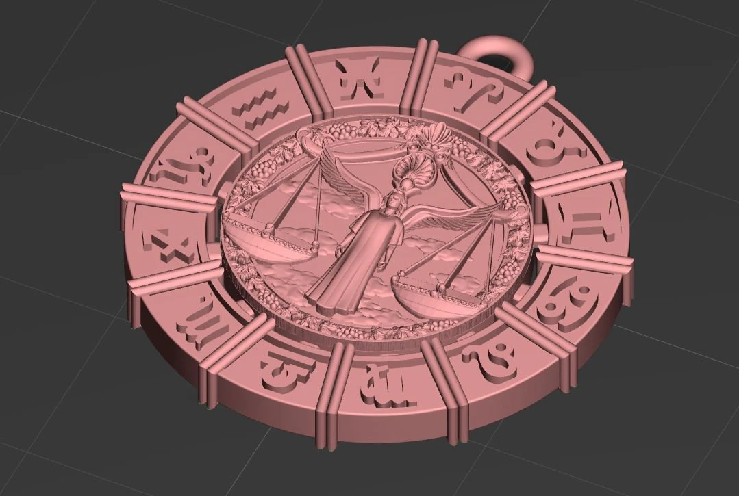 libra 3D Print Model .c4d .max .obj .3ds .fbx .stl .blend 