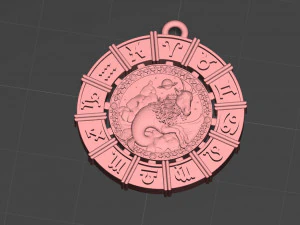 capricorn 3D Print Model