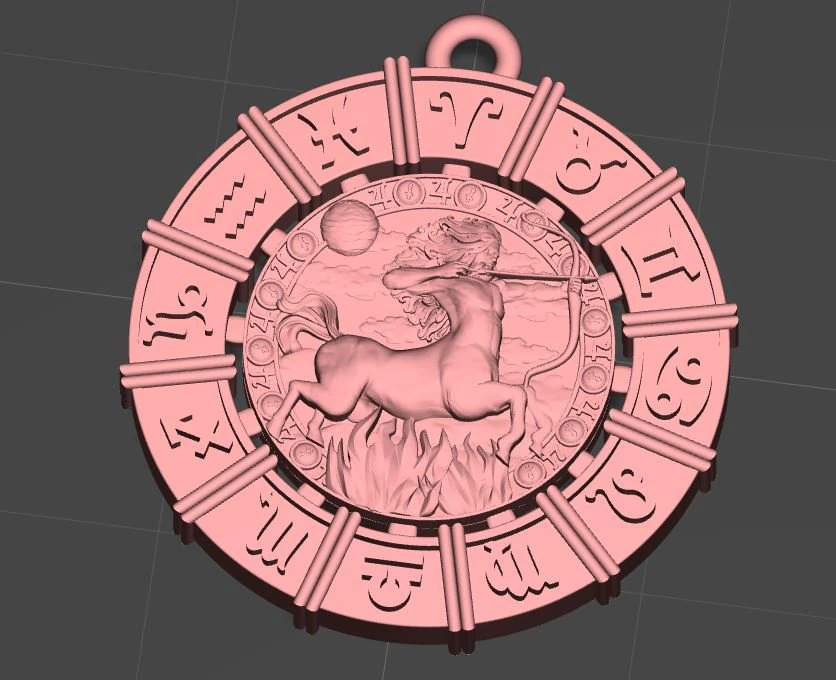 sagittarius 3D Print Model .c4d .max .obj .3ds .fbx .stl .blend