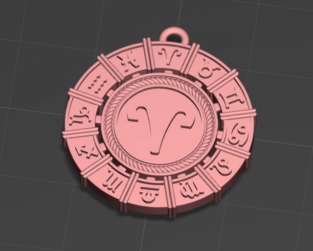 aries 3D-Druckmodell .c4d .max .obj .3ds .fbx .stl .blend 