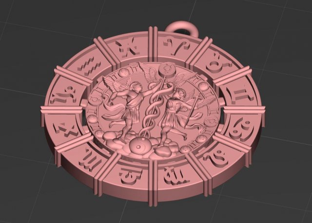 gemini 3D Druckmodell .c4d .max .obj .3ds .fbx .stl .blend 