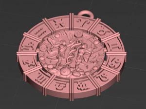 ikizler burcu 3D Baskı Modeli