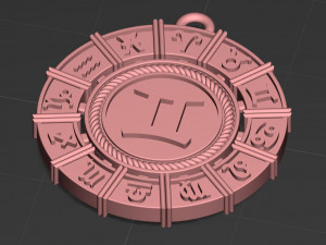 gemini 3D Druckmodell