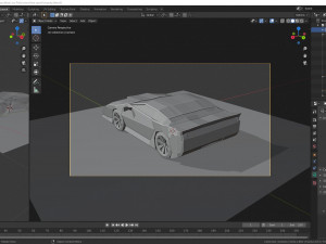 car low poly 3D मॉडल