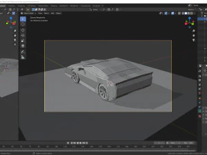 car low poly 3D Model