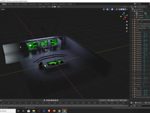 among us low poly admin 3D Model