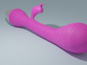 Bunny Vibrator Sextoy 3D Model