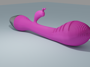 Bunny Vibrator Sextoy 3D Model