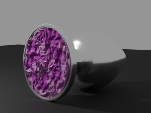 Original Classic Plug Sextoy Lowpoly 3D Model