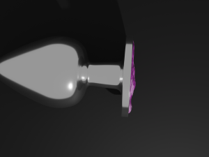 Original Classic Plug Sextoy Lowpoly 3D Model