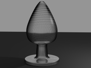 Original Classic Plug Sextoy Lowpoly 3D Model