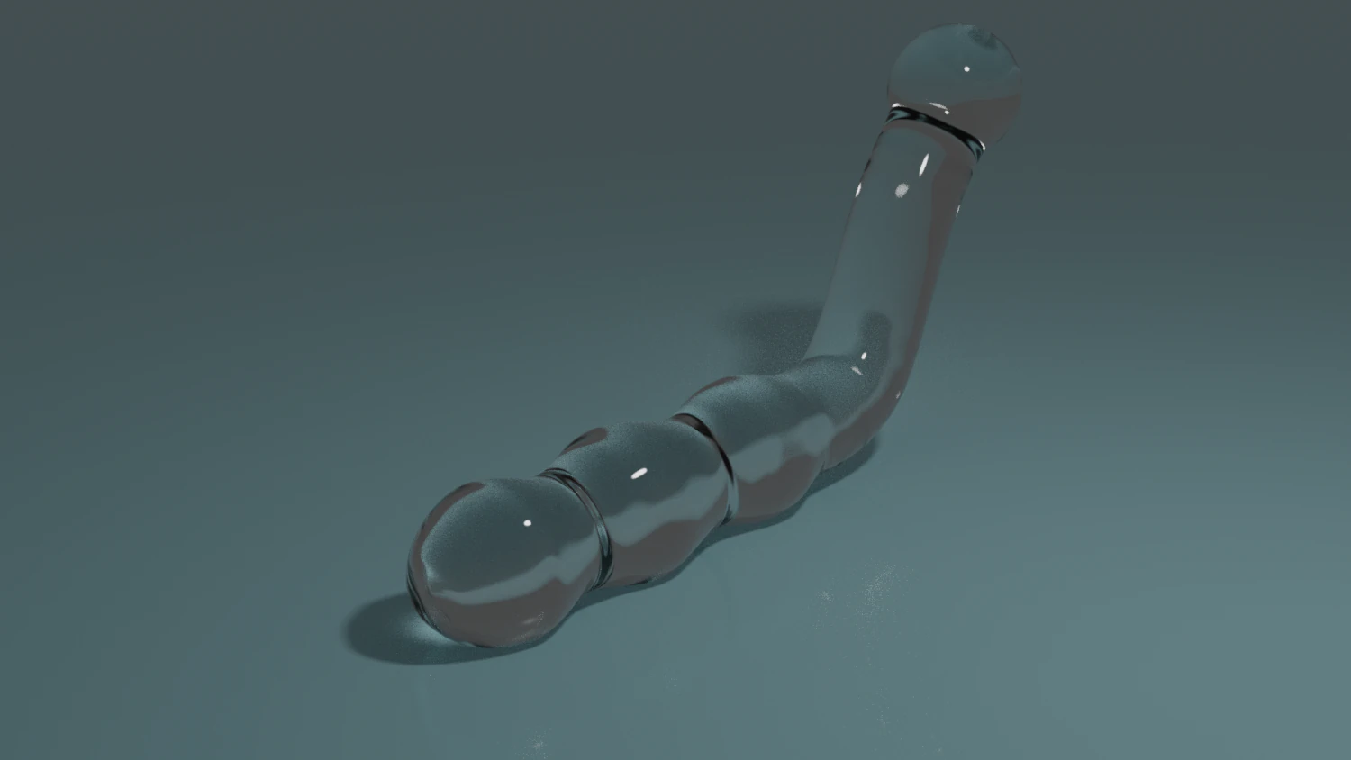 Glass Wand Sextoy 3D Model .c4d .max .obj .3ds .fbx .stl .blend 
