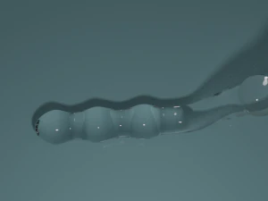 Glass Wand Sextoy 3D Model