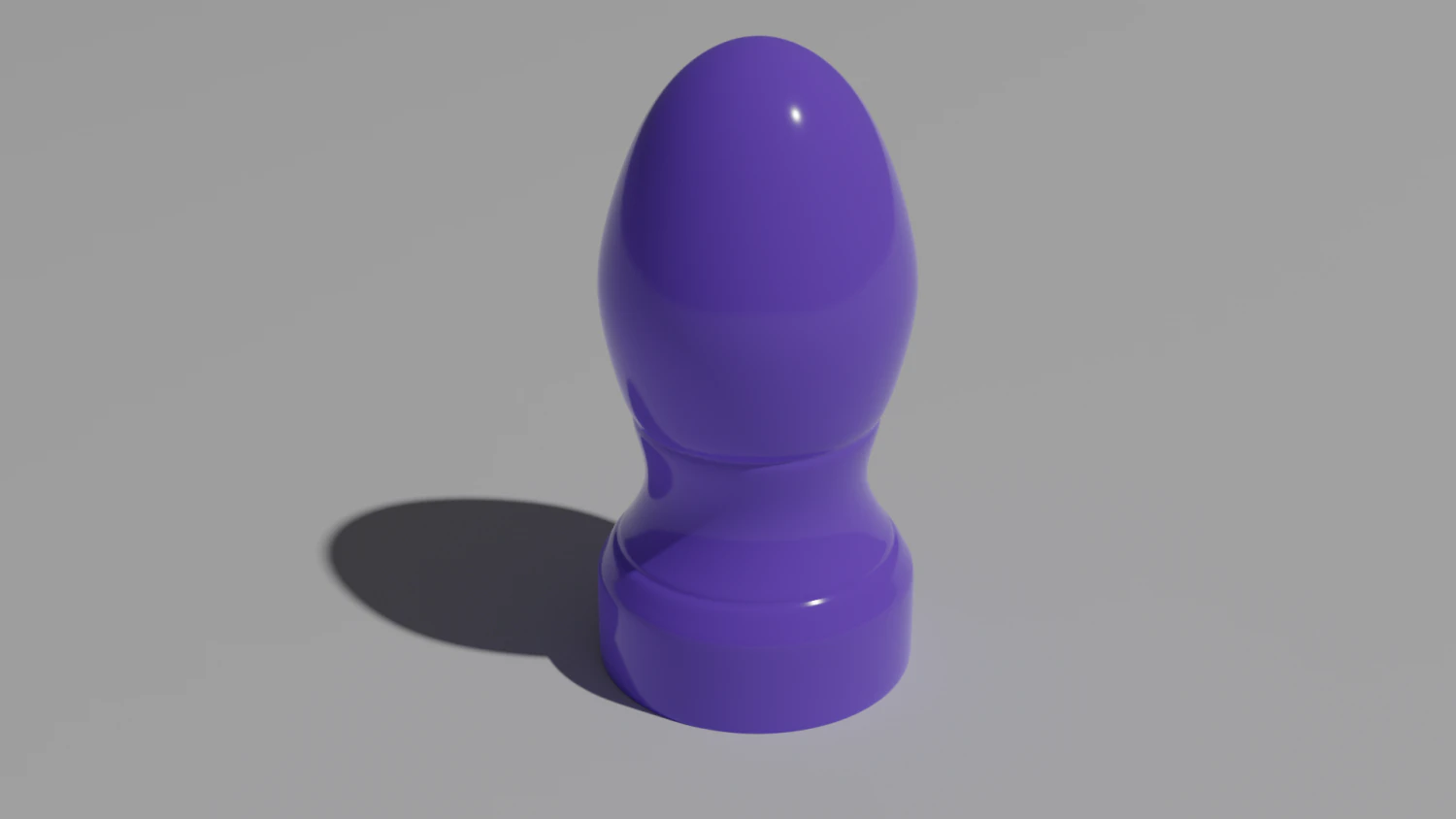 Eggplug Sextoy 3D Model .c4d .max .obj .3ds .fbx .stl .blend 
