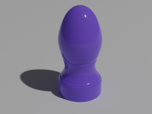 Eggplug Sextoy 3D Model