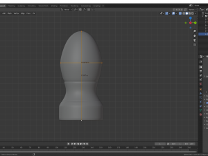 Eggplug Sextoy Modelo 3D