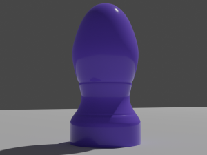 Eggplug Sextoy Modelo 3D