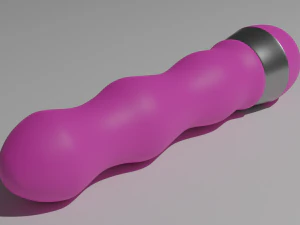 Sextoy Vibrador Rosa Modelo 3D