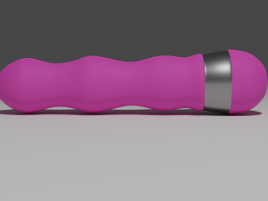 Pink Vibrator Sextoy Modelo 3D