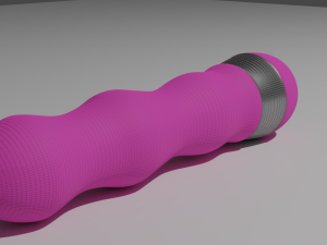 Pink Vibrator Sextoy Modelo 3D