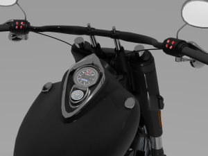 harley davidson fatbob 2020 Model 3D