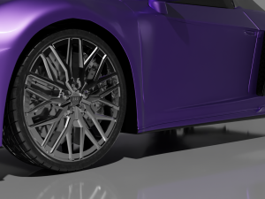 audi r8 v10 spyder quattro 2019 Model 3D
