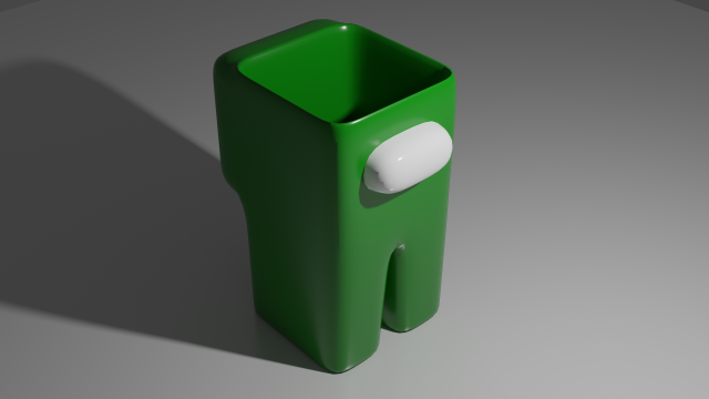 among us crewmate flower pot 3d print model 3D-printmodel .c4d .max .obj .3ds .fbx .stl .blend 