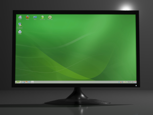 generic monitor - low-poly 3D Model