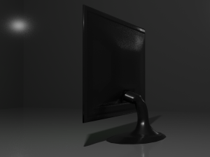 generic monitor - low-poly 3D Model