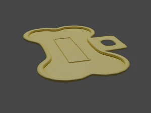 pet name tag - print ready 3D Print Model