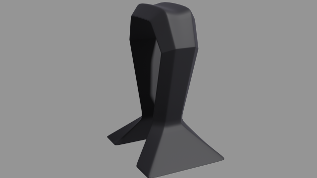 headset stand - print ready 3D-Druckmodell .c4d .max .obj .3ds .fbx .stl .blend 