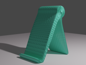 phone holder 3d print model Modelo de impresión 3D