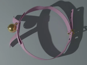 kitty choker 3D Model