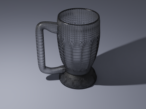 gass cup 3D 模型