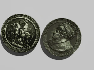 koin antik Model 3D