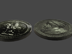 antique coins 3D Модель