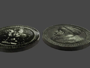antique coins 3D Model