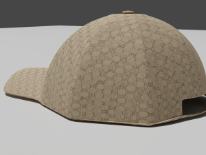 gucci cap 3D मॉडल
