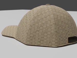 gucci cap 3D Model