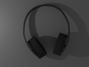 generic headset Model 3D