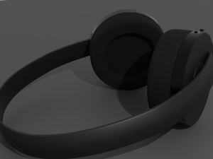 generic headset Model 3D