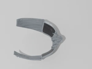 scifi mask 3D Model